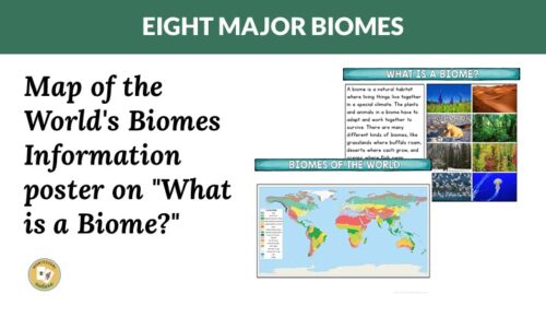 Biomes of the World Maps Animals Student Research Forms - Montessori Nature