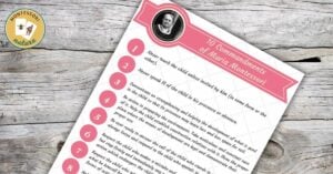 The Decalogue of Dr. Maria Montessori