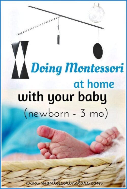 Doing Montessori at home with your baby (newborn - 3 mo) - Montessori ...