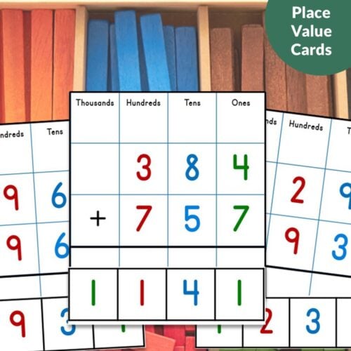 Dynamic Addition: Place Value Operation Math Cards 3 Digit Numbers
