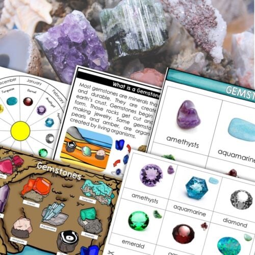 Gemstones Activity Pack