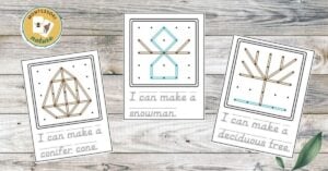 I can make a set of Geoboard Task Cards.