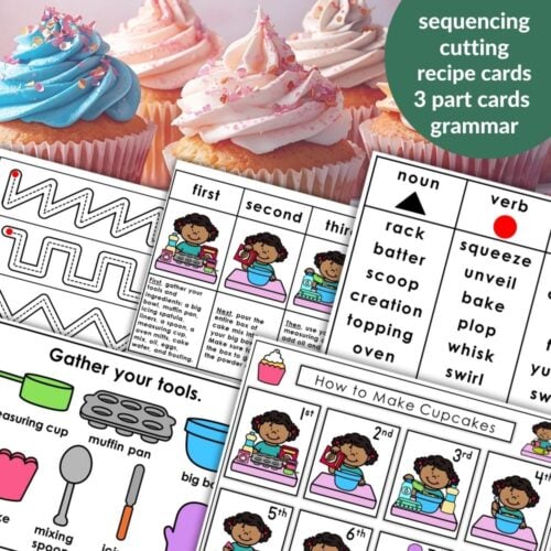 How to Make Cupcakes: Practical Life Kitchen Activities Grammar