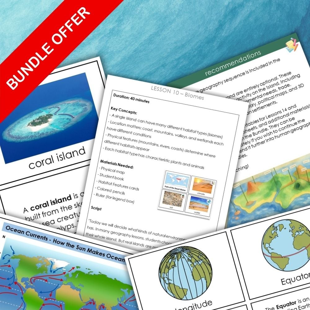 Imaginary Island Study Geography Bundle