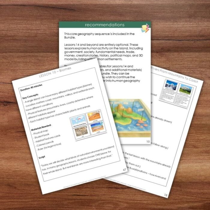 Imaginary Island Study Plan Overview Scripted Lessons Worksheets - Image 3