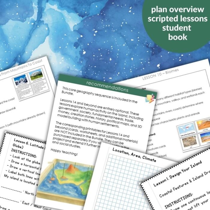 Imaginary Island Study Geography Bundle