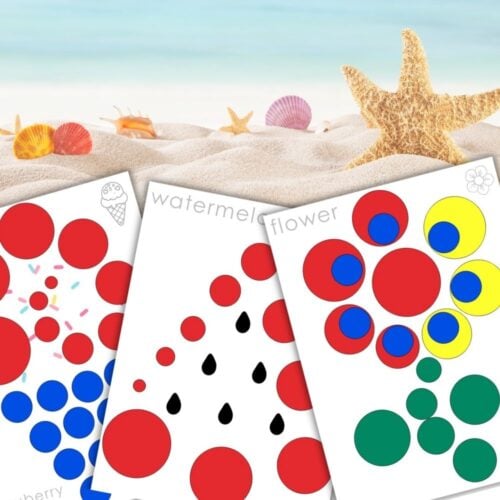Knobless Cylinder Extension Cards: Summer Patterns