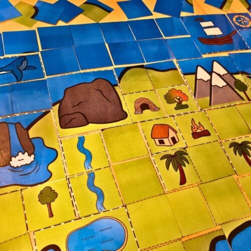 Build an Island Puzzle & Follow-Up Work