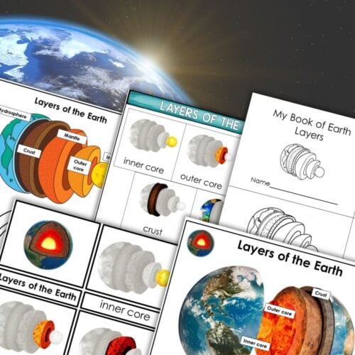 Layers of the Earth Learning Activities