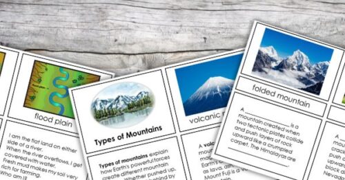 Types of Clouds Printables and Hands on Activities - Montessori Nature