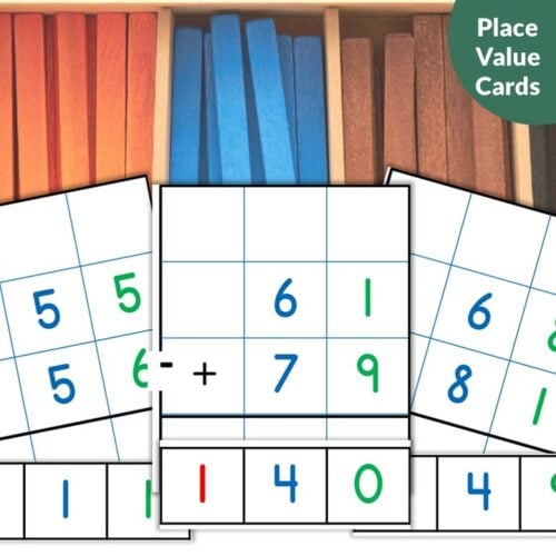Dynamic Addition: Place Value Operation Math Cards 2 Digit Numbers