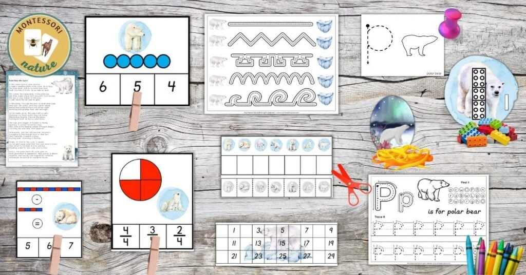 A set of activities for children to do with numbers and letters.