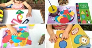 Process art inspired by kandinski montessori nature activities (4)