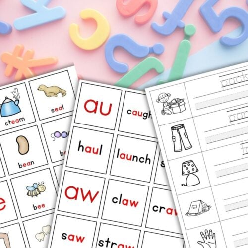 Read and Write Pack: Blends Phonics Learning Activities for Kindergarten