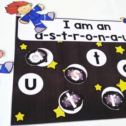Space & Solar System: Pack for Preschool and Kindergarten I am an Astronaut