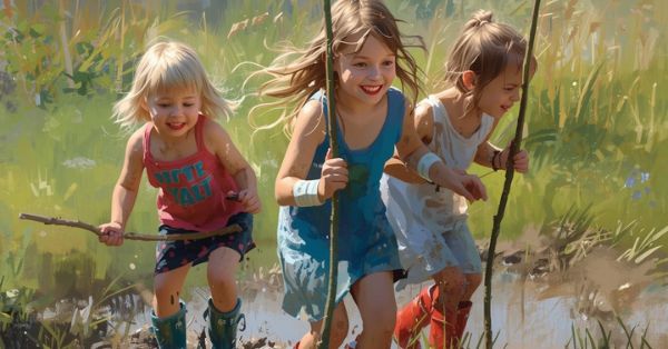 From Muddy Knees to Inner Calm – The Montessori Method for Outdoor Play