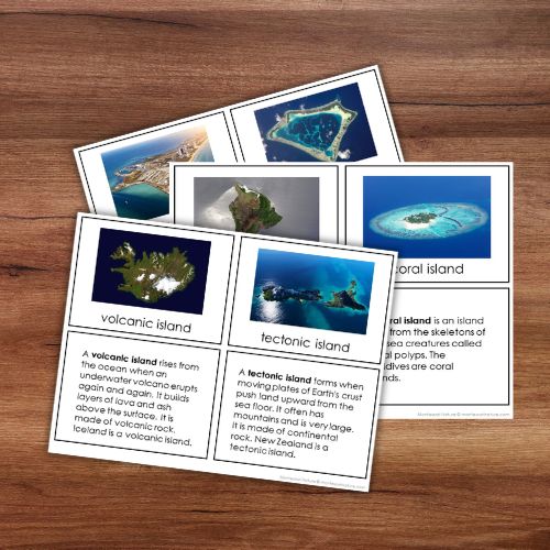 Types of Islands Cards and Research Worksheet - Image 2