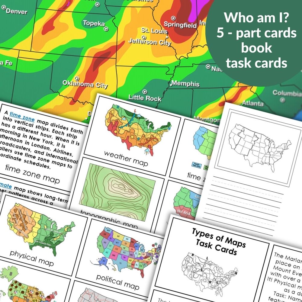 Types of Clouds Printables and Hands on Activities - Montessori Nature