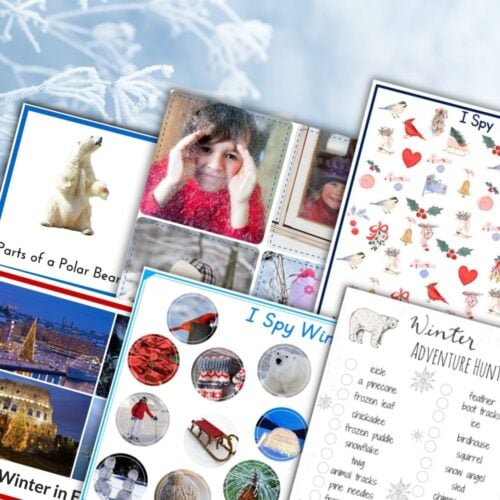 Winter Kindergarten Hands On Activity Pack