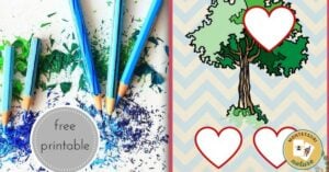 free grandparents day card children preschool montessori nature printable (1)