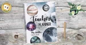 teacher planner montessori nature